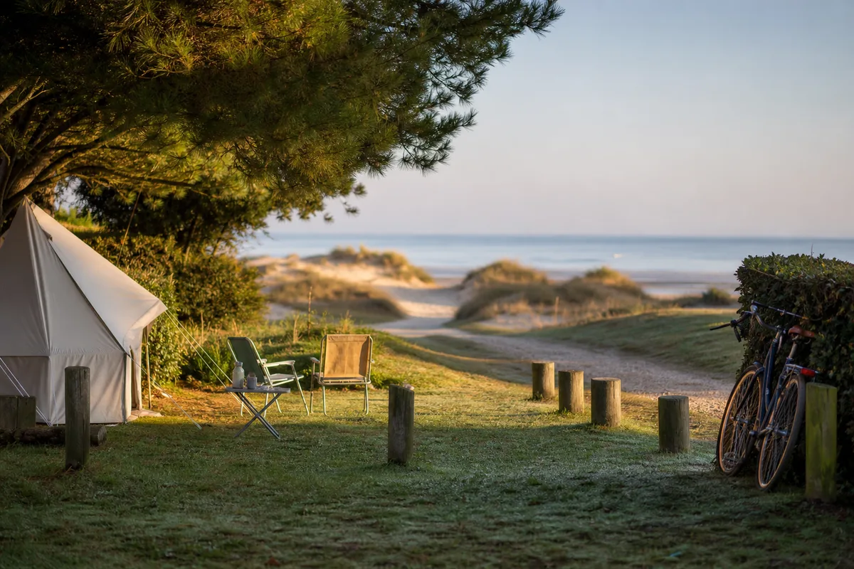 Camping bord de mer pas cher : prix et bons plans 2026